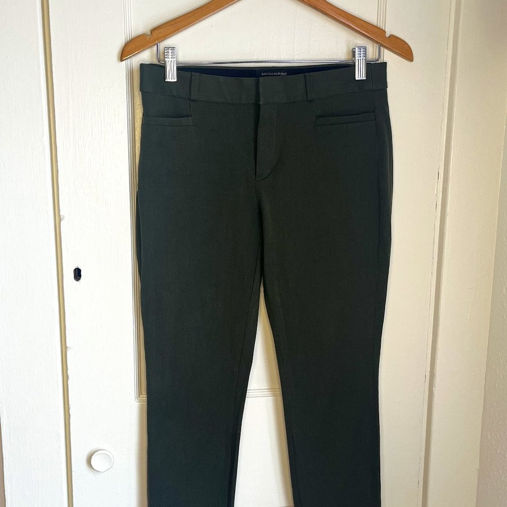 Banana Republic Dark Green Dress Pants